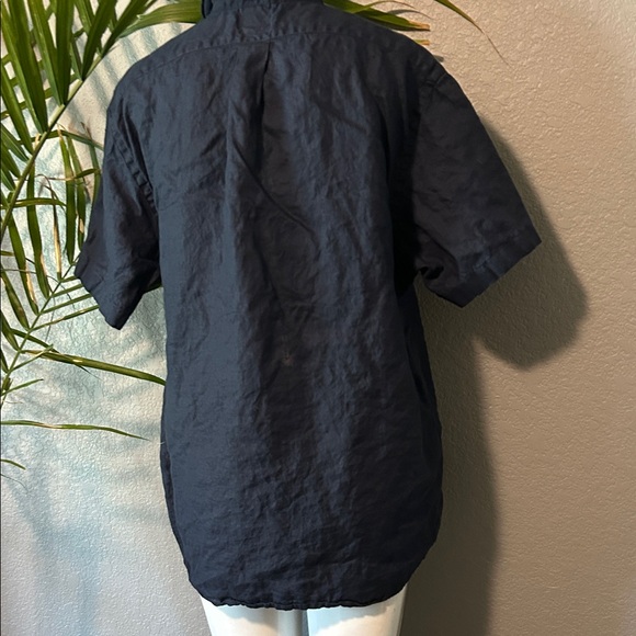 Brooks Brothers Classic Navy Blue Men's Shirt - Picture 2 of 2